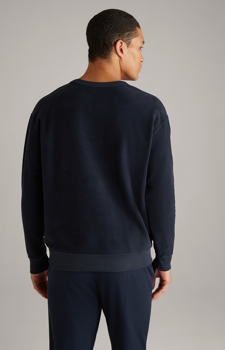 Loungewear Sweatshirt in Dunkelblau