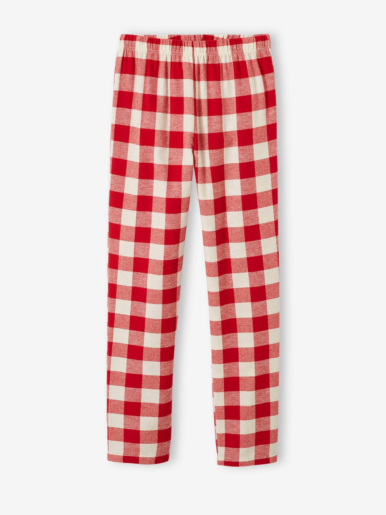Vertbaudet Herren Weihnachts-Schlafanzug Capsule Collection FAMILY FIRST - wollweiß