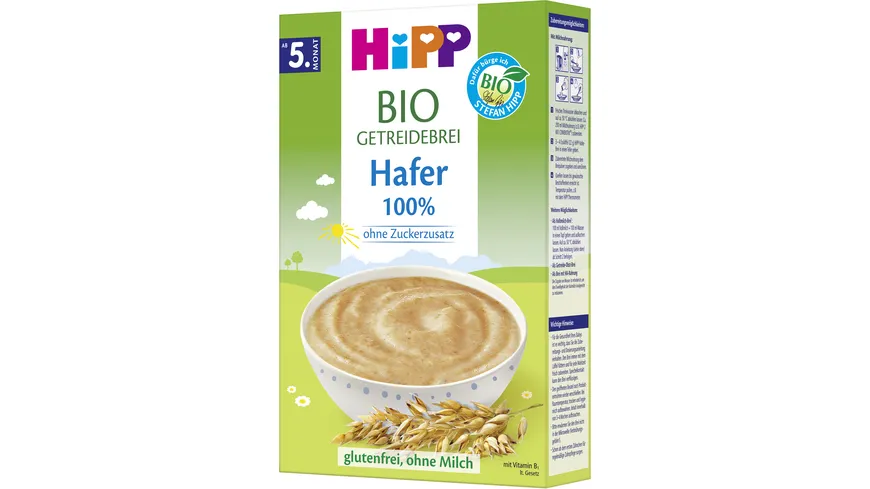 HiPP Bio-Getreide-Brei ohne Zuckerzusatz 200 g
