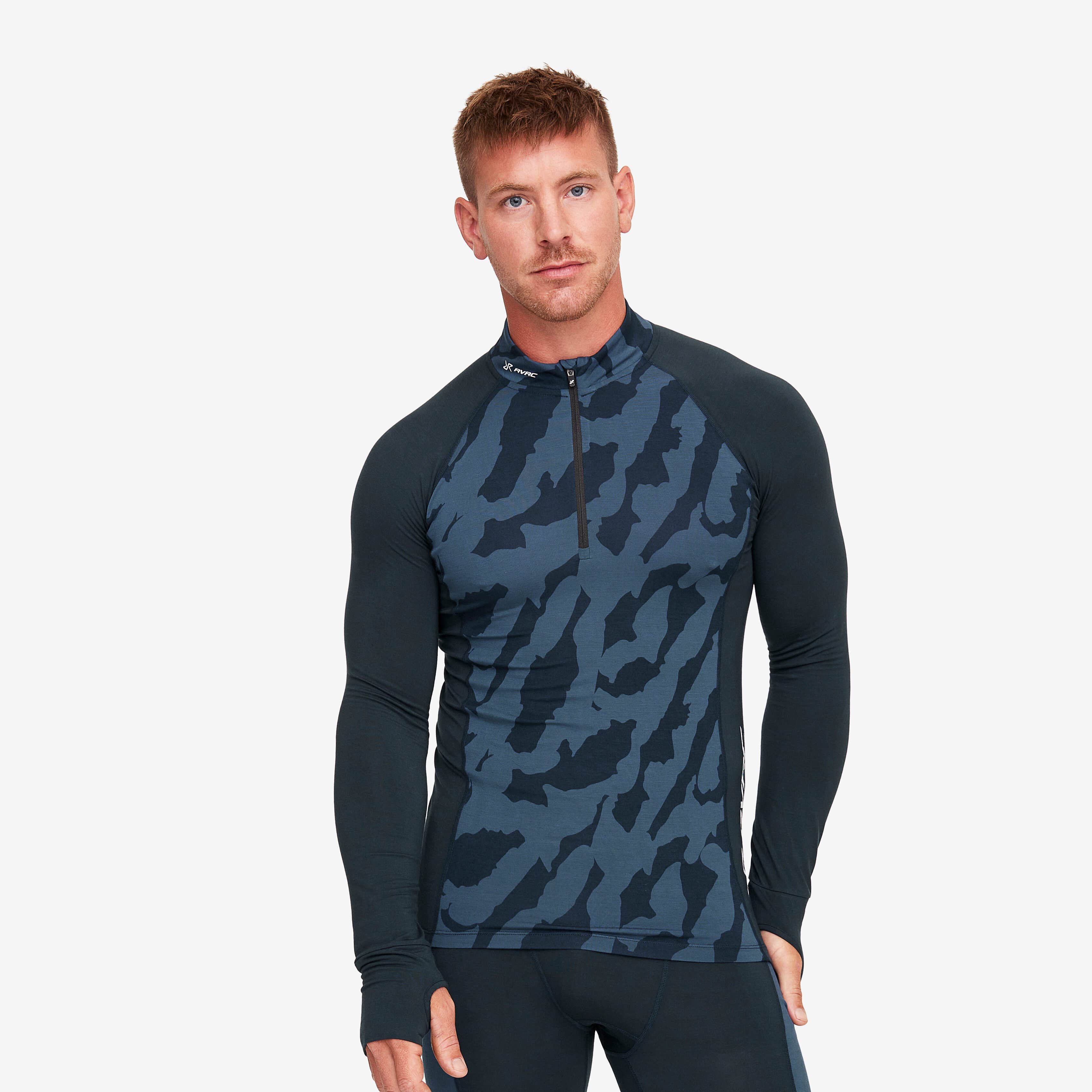 Bambooskin Base Layer Set Homme Blueberry