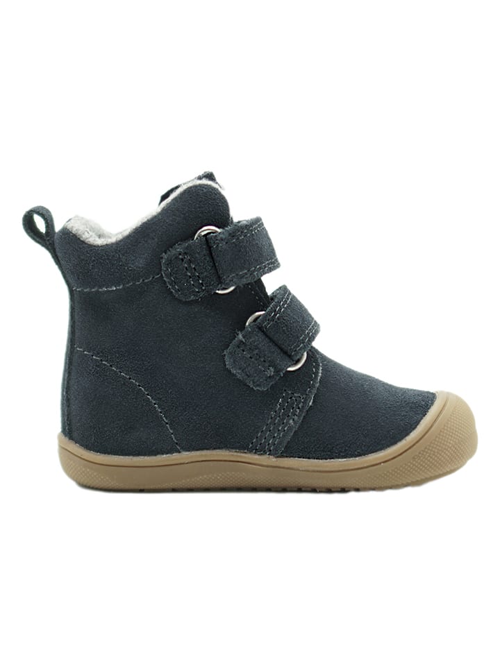 lamino Leder-Boots in Dunkelblau günstig kaufen
