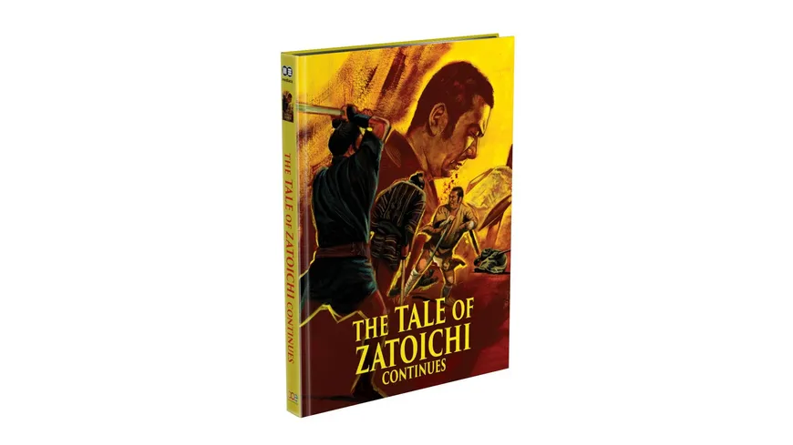 THE TALE OF ZATOICHI CONTINUES - Mediabook - Cover A - Limited Edition auf 2000 Stück - Uncut  (Blu-ray + DVD)