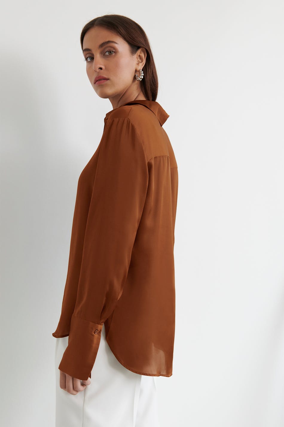 Linnea satin shirt