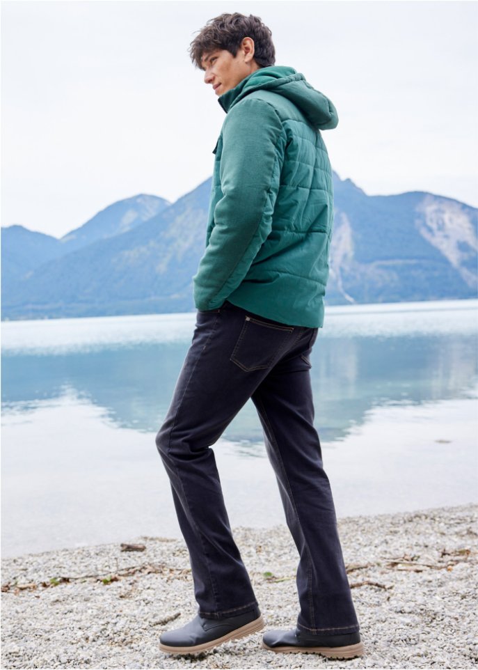 Regular Fit Stretch-Thermojeans, Bootcut