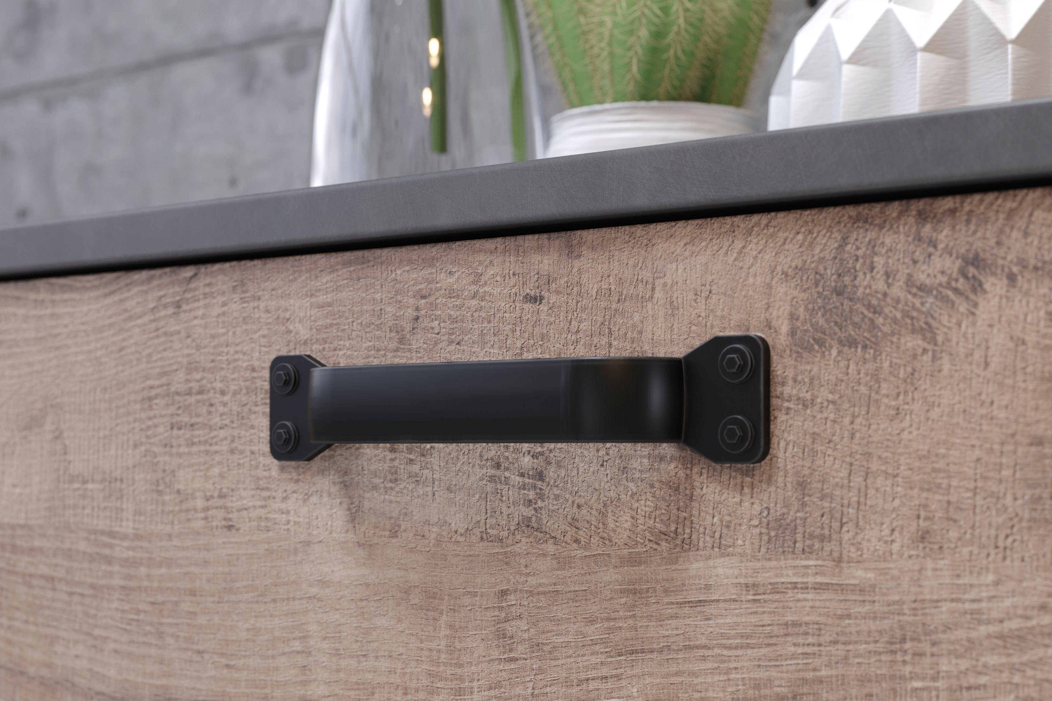 trendteam Highboard Stripe, Höhe 118 cm