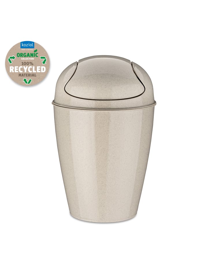 koziol DEL S - Schwingdeckeleimer 5l in recycled desert sand günstig kaufen onesize
