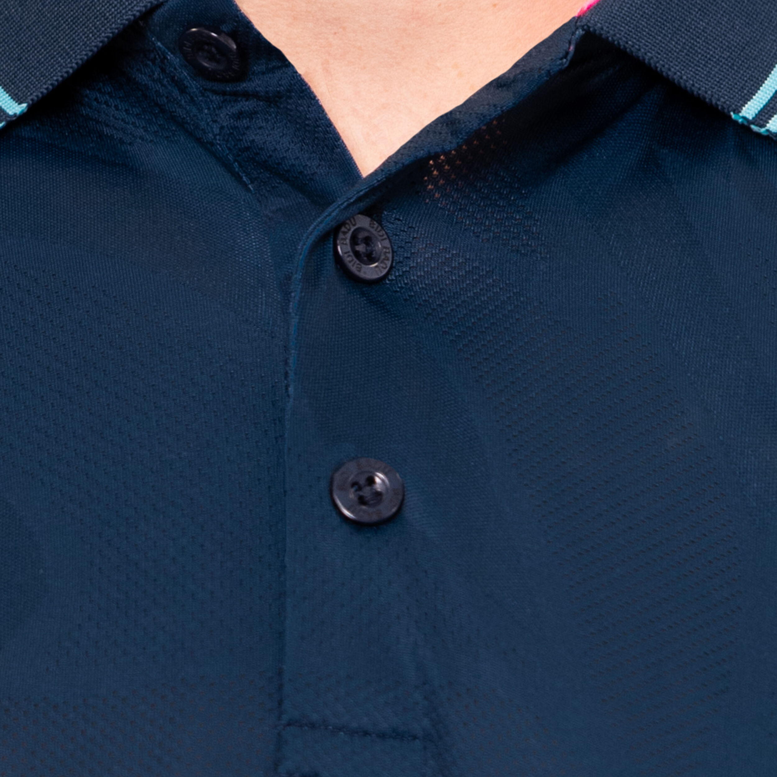 Grafic Illumination Polo Herren - Blau