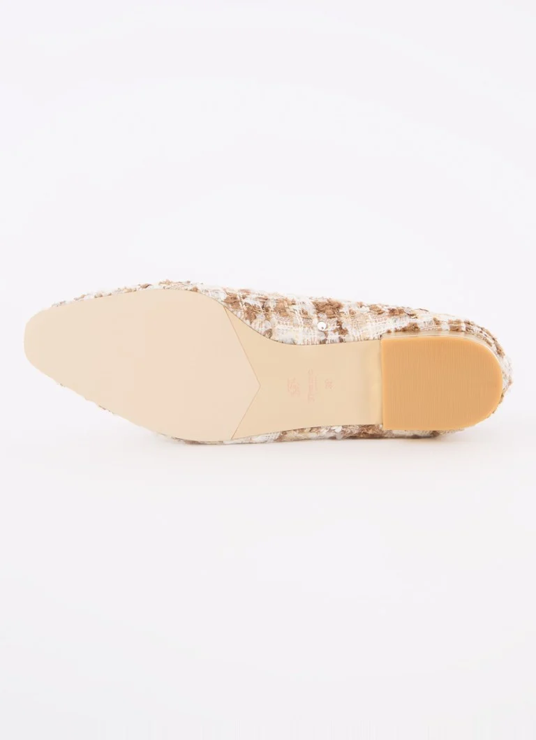 Dune London Halliee Mary Jane -ballerinat paljeteilla