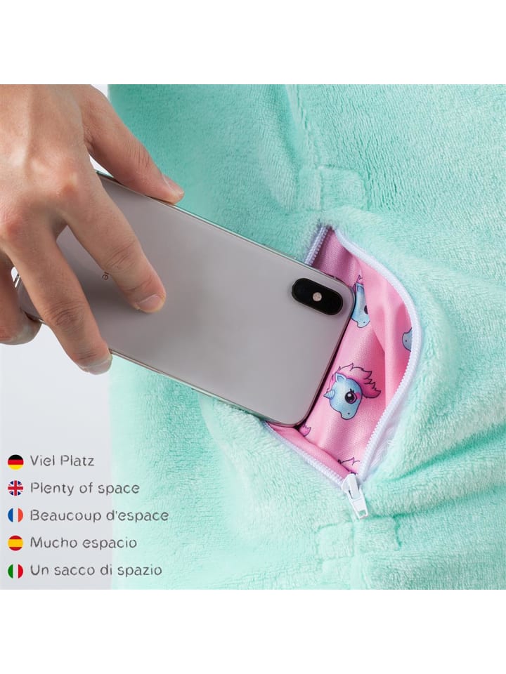 Corimori Onesie Kostüm in Türkis günstig kaufen