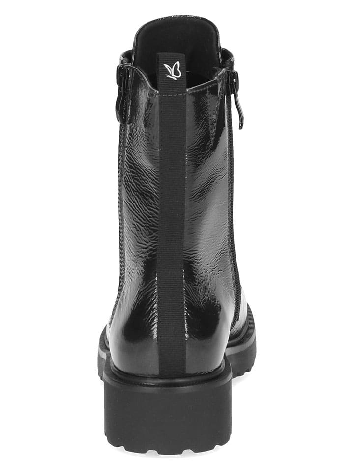 Caprice Leder-Boots in Schwarz günstig kaufen