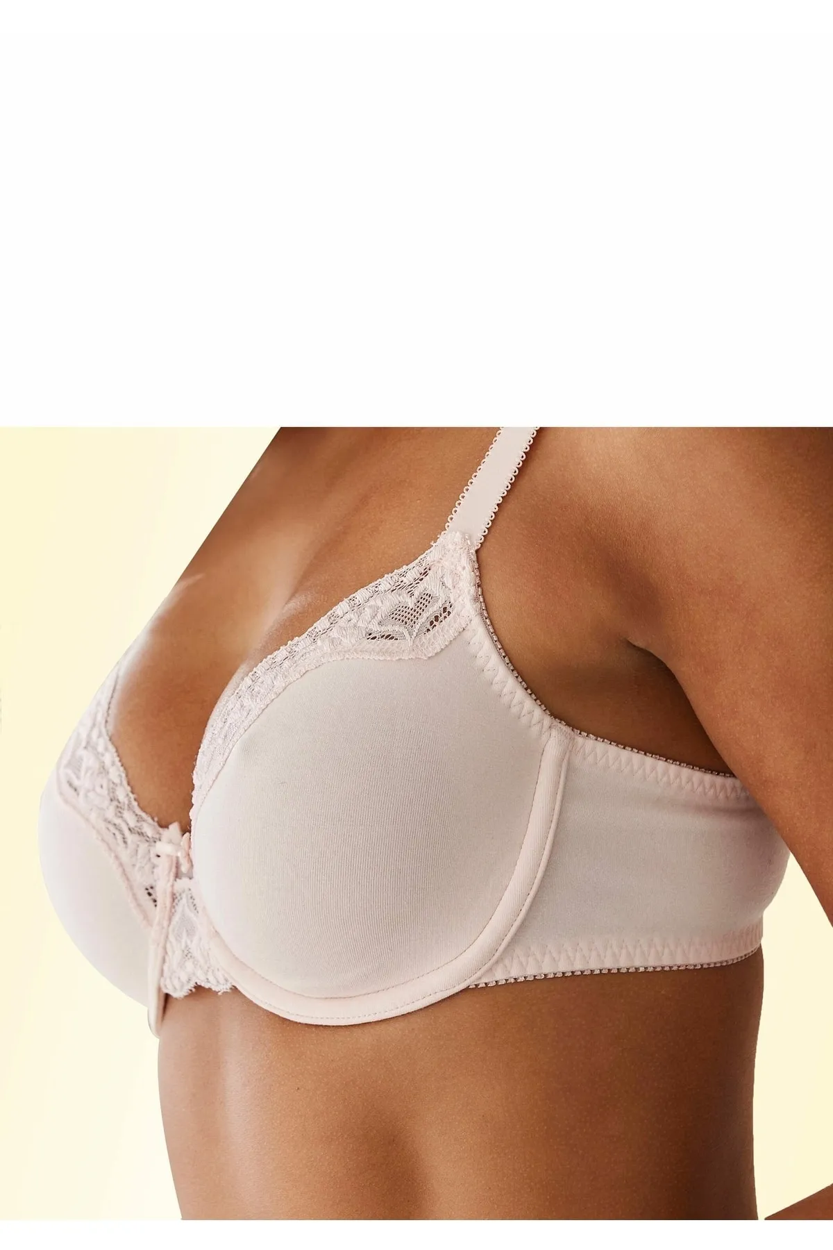 PETITE FLEUR  BH - Weiß - Unifarben