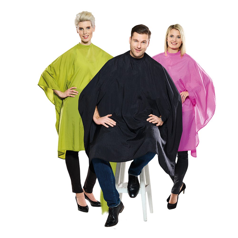 Trend-Design Classic Haarschneideumhang Schwarz