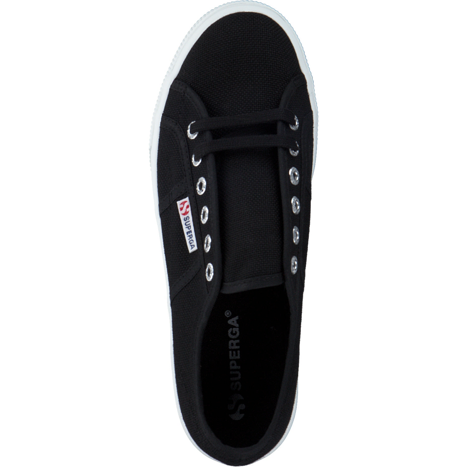 Superga 2790 Cotw Linea Up And Down S9111LW, Sneakers Low, Damen, black white
