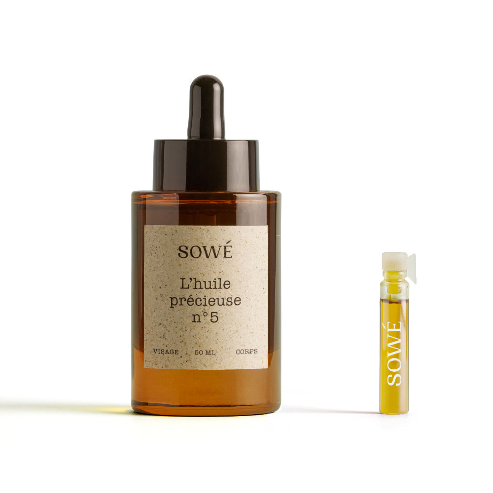 sowé botanic lab L'huile précieuse n°5 - CBD - Booster Renew - 50ml Huile visage et corps