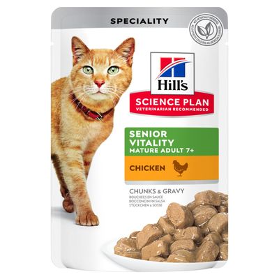 Hill's Science Plan Mature Adult 7+ Senior Vitality Huhn & Lachs