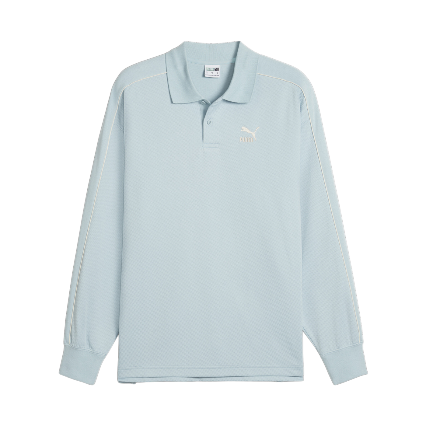 PUMA T7 Crew Poloshirt Blau F22
