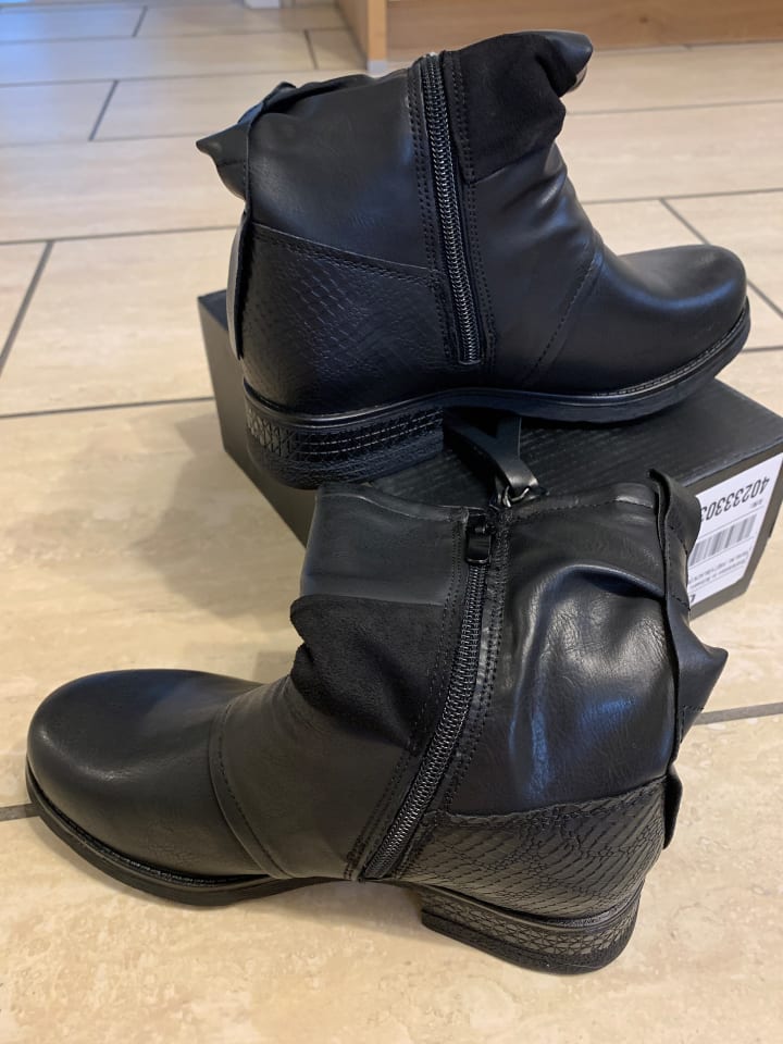 Foreverfolie Boots in Schwarz günstig kaufen 36