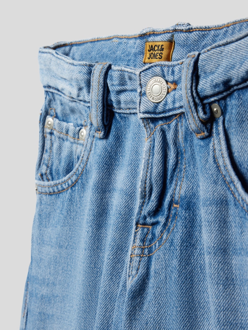 Jeans im Destroyed-Look Modell 'FRANK' in blau
