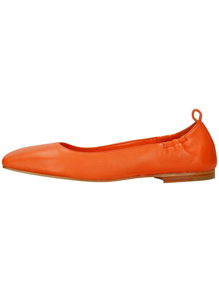 MELVIN & HAMILTON Leder-Ballerinas 