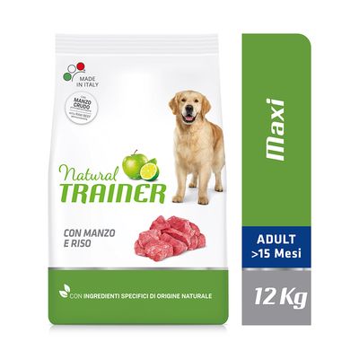 Nova Foods Trainer Natural Maxi, Beef, Rice und  Ginseng