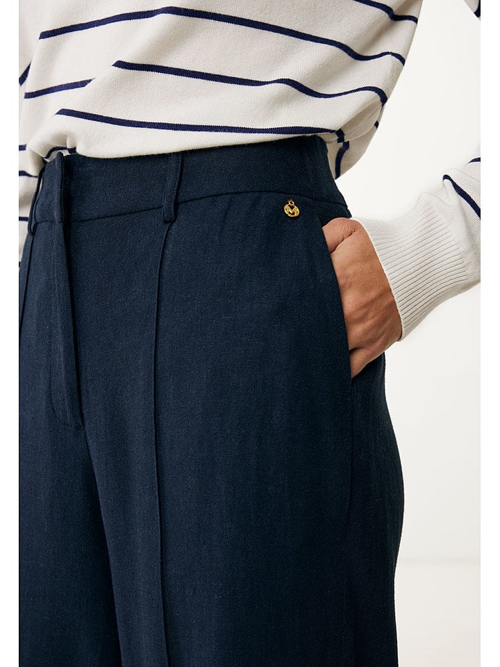 Mexx Marlenehose in Dunkelblau günstig kaufen