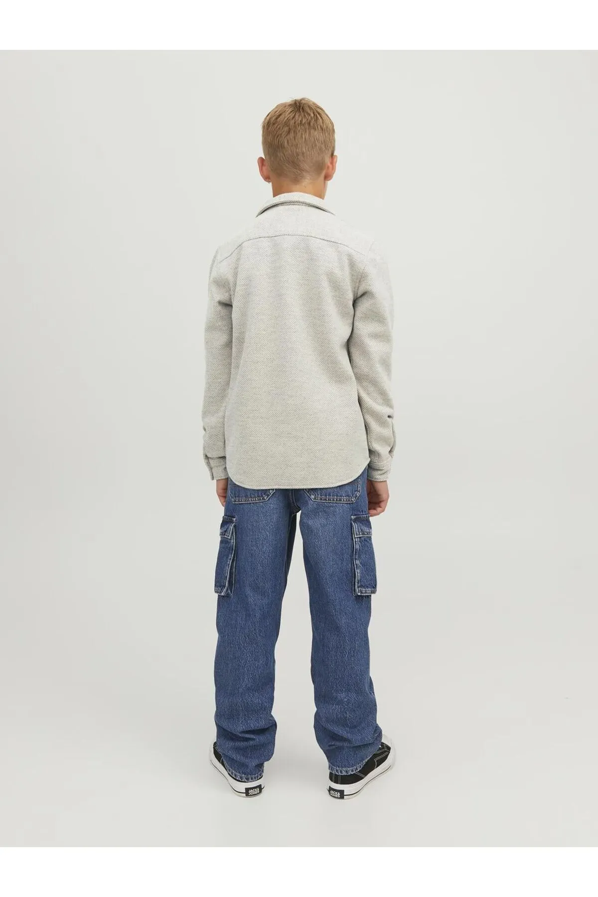 Jack & Jones Junior  Overshirt Boys meliertes
