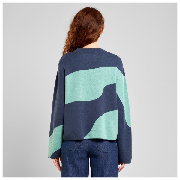 DEDICATED - Women's Sweater Limhamn Flowy Block - Pullover
