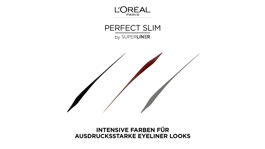 L'ORÉAL PARIS Kajal Perfect Slim Superliner 01 - Intense Black