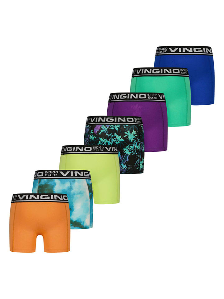 Vingino 7er-Set: Boxershorts in Bunt günstig kaufen