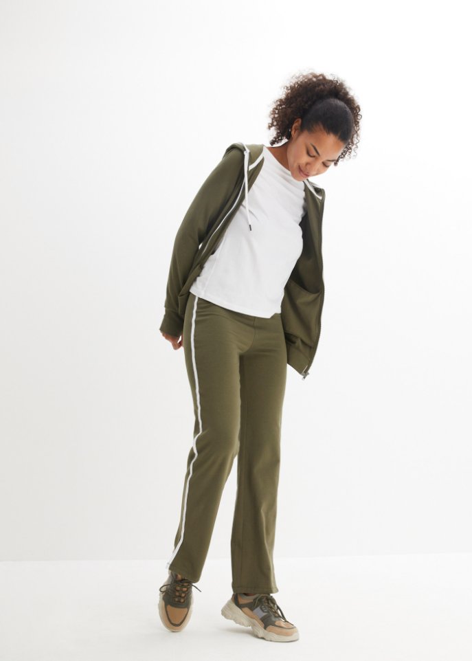 Stretch-Jogginganzug aus Baumwolle (2-tlg.Set)