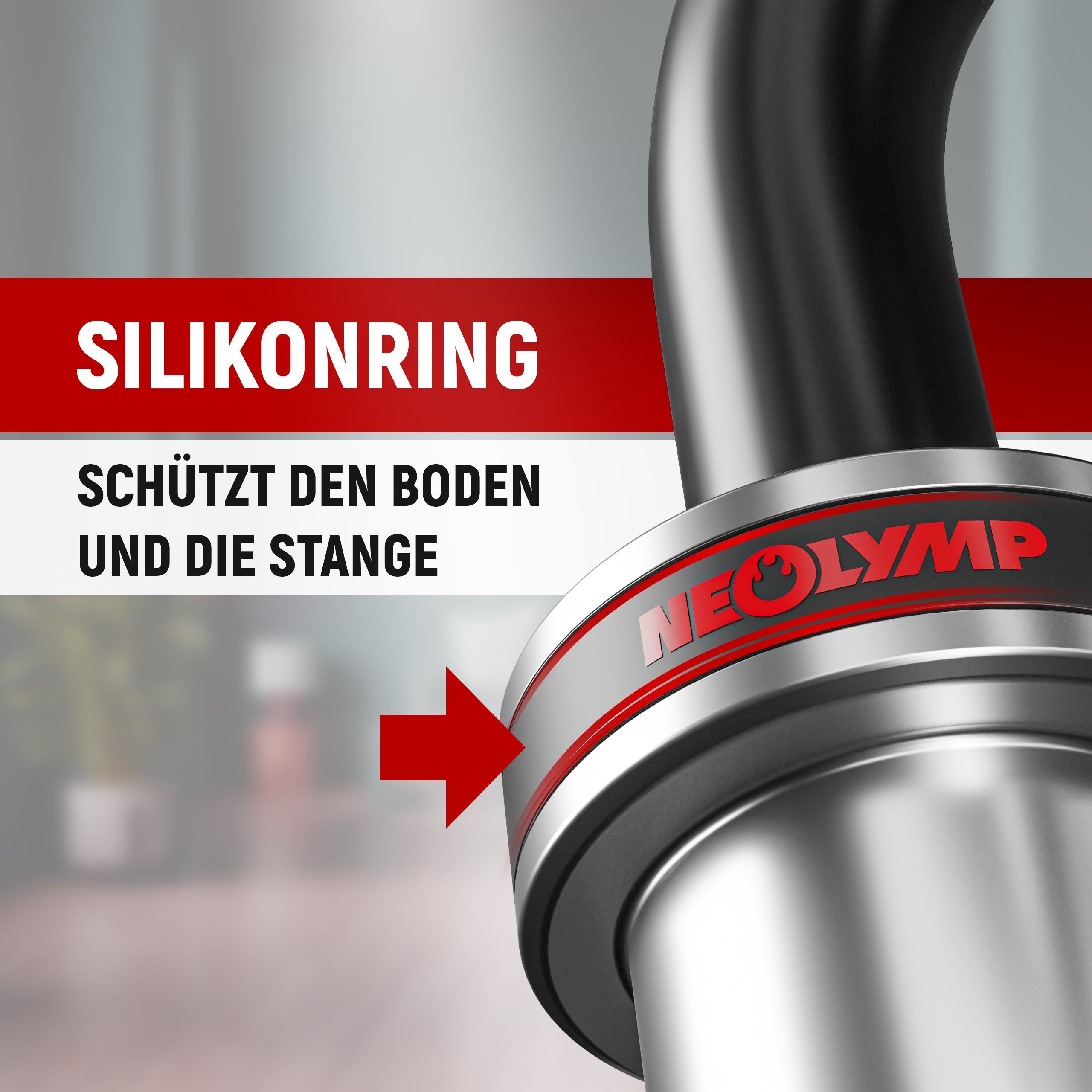 NEOLYMP Curlstange Profi SZ Hantelstange 50mm I SZ-Langhantel I Curlstange I SZD210, Stahl, 120,00 cm (1 Langhantel), Verchrom. Stahl,Messing-Buchsenlagerung Griffsicherheit,gelenkschonend