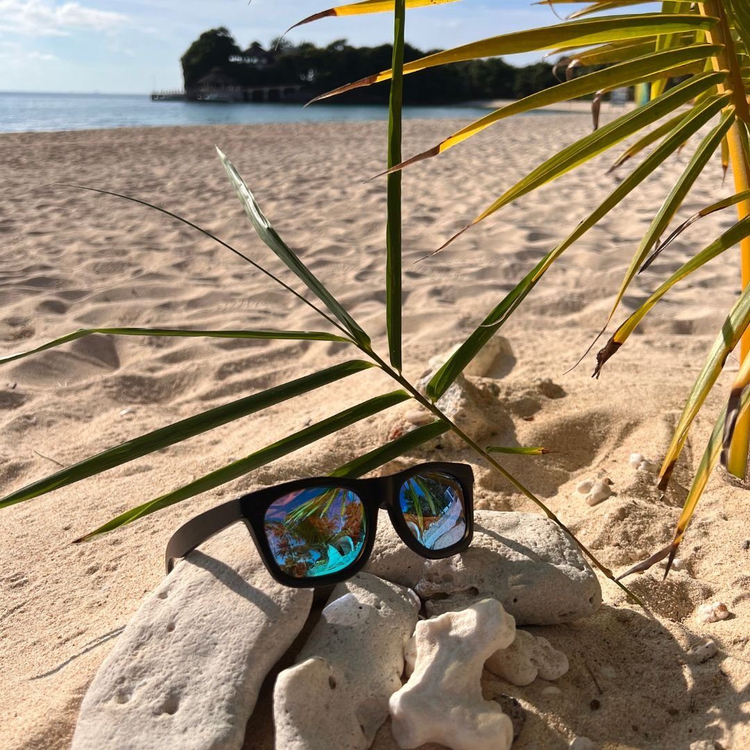 pandoo Sonnenbrille Bambus Sonnenbrille polarisiert