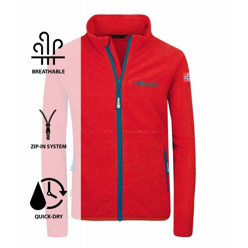 Trollkids Noresund Fleecejacke Mädchen