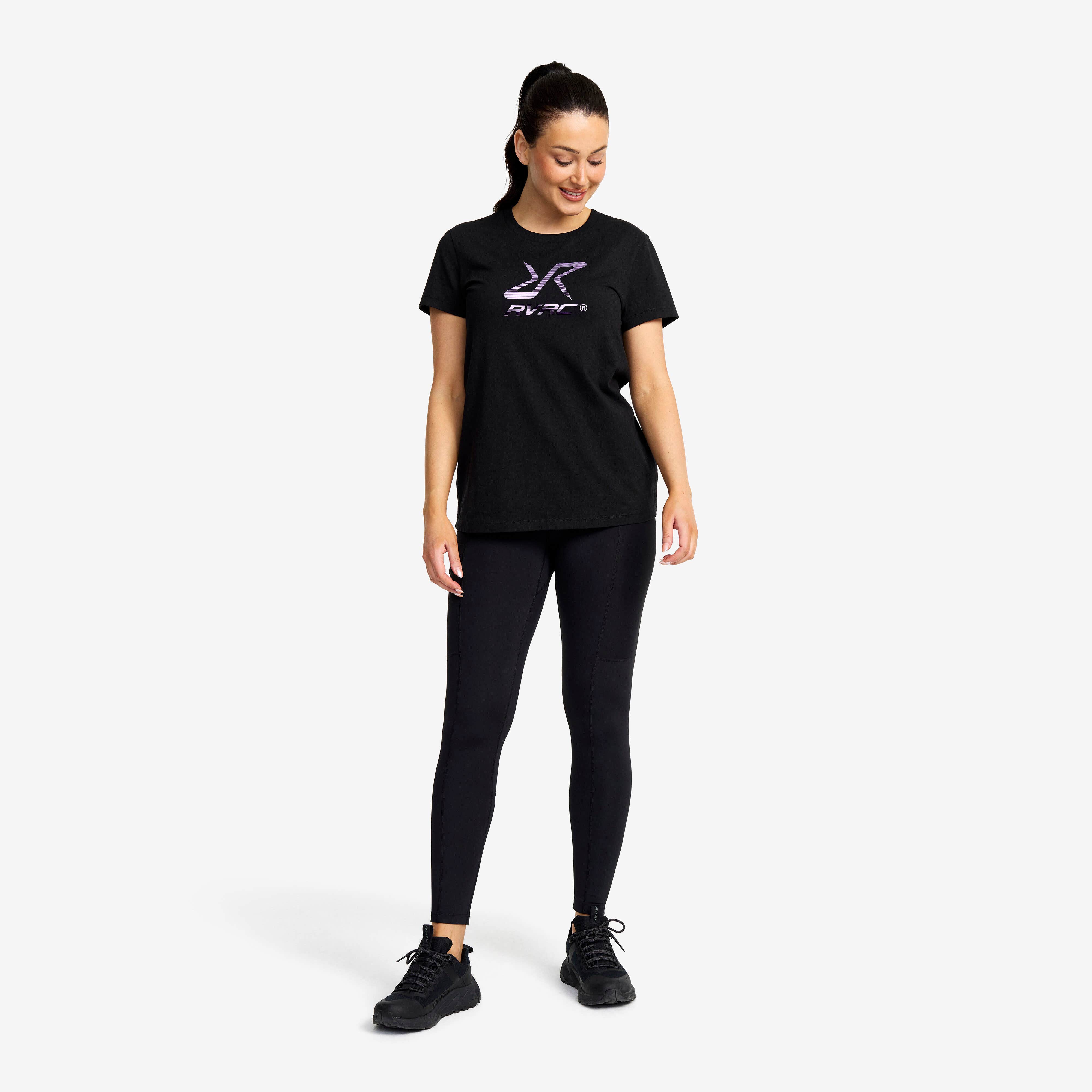 Nerd Tee Femme Black/Purple