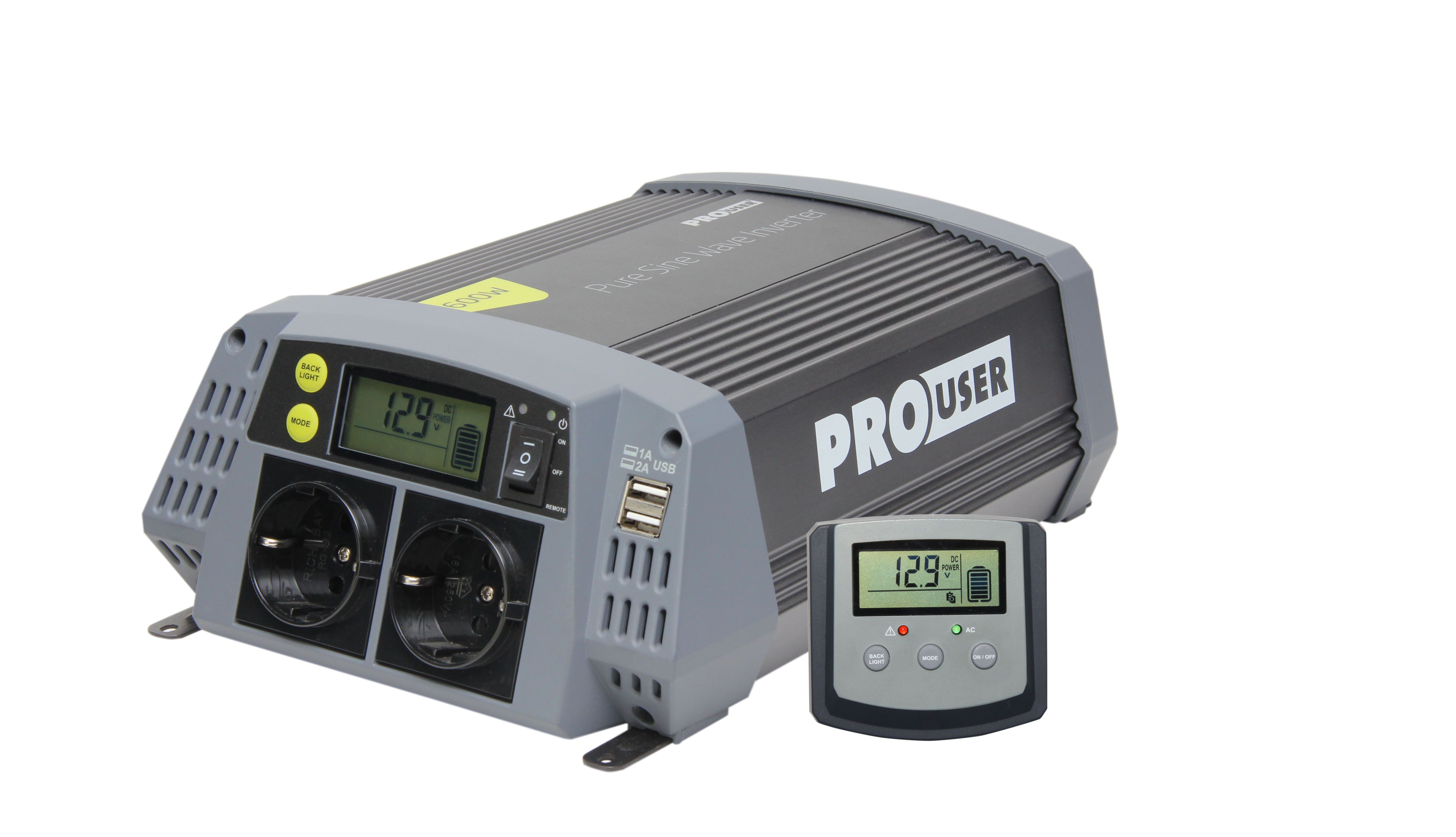 Pro-User PSI600 reiner Sinus-Wechselrichter