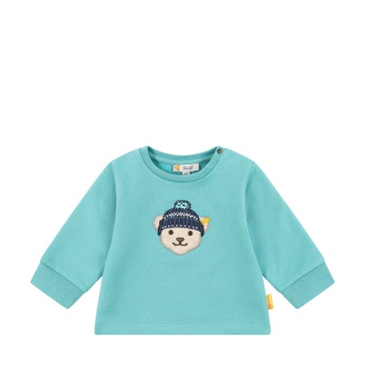 Sweatshirt, mittelblau für Jungs