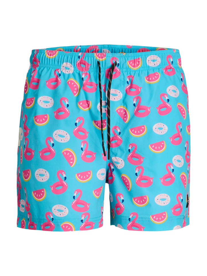 Jack & Jones Badeshorts 'Maui' in hellblau günstig kaufen