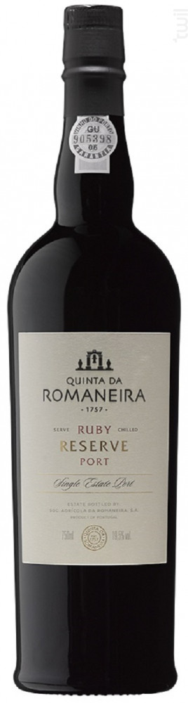 Ruby Reserve Port Quinta Da Romaneira Vin Rouge●Porto DOC Non millésimé 75cl