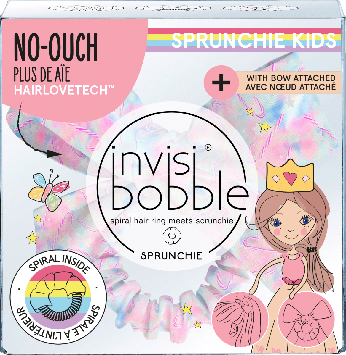 Haargummi Kinder Sprunchie Slim Bow Sweets for my Sweet, 1 St