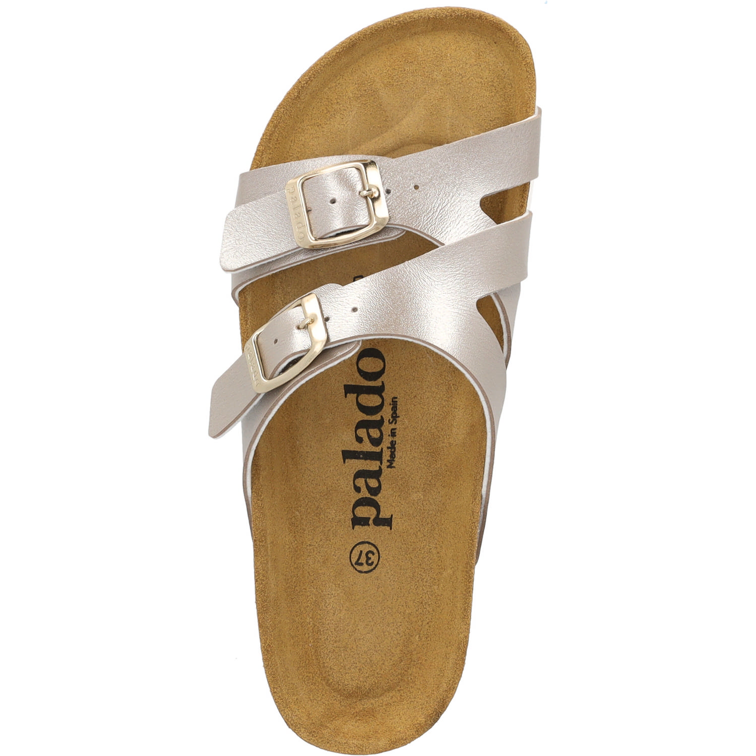 Palado Arrila PL, Pantoletten, Damen, Beige Metallic