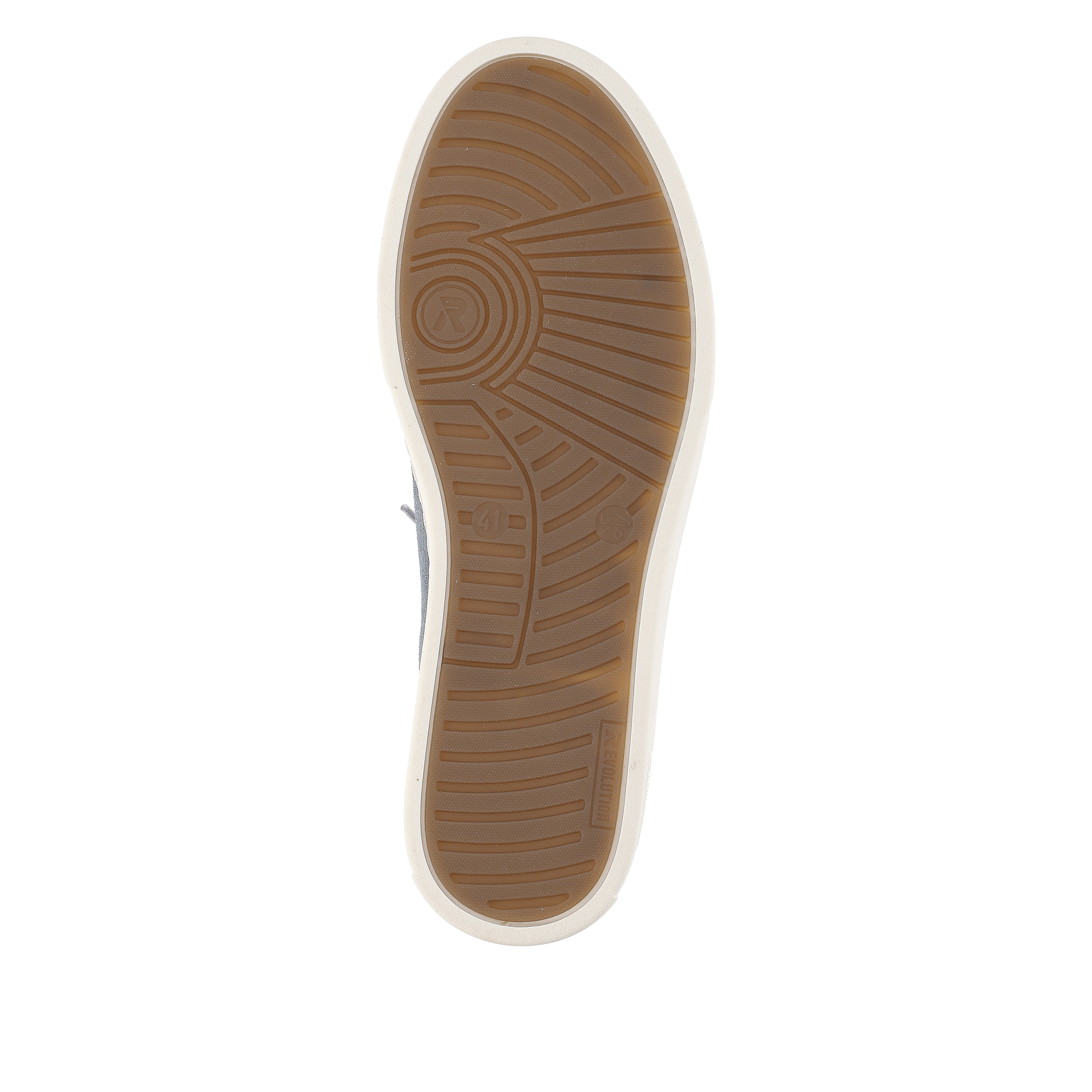 Rieker Herren Slipper steel blue