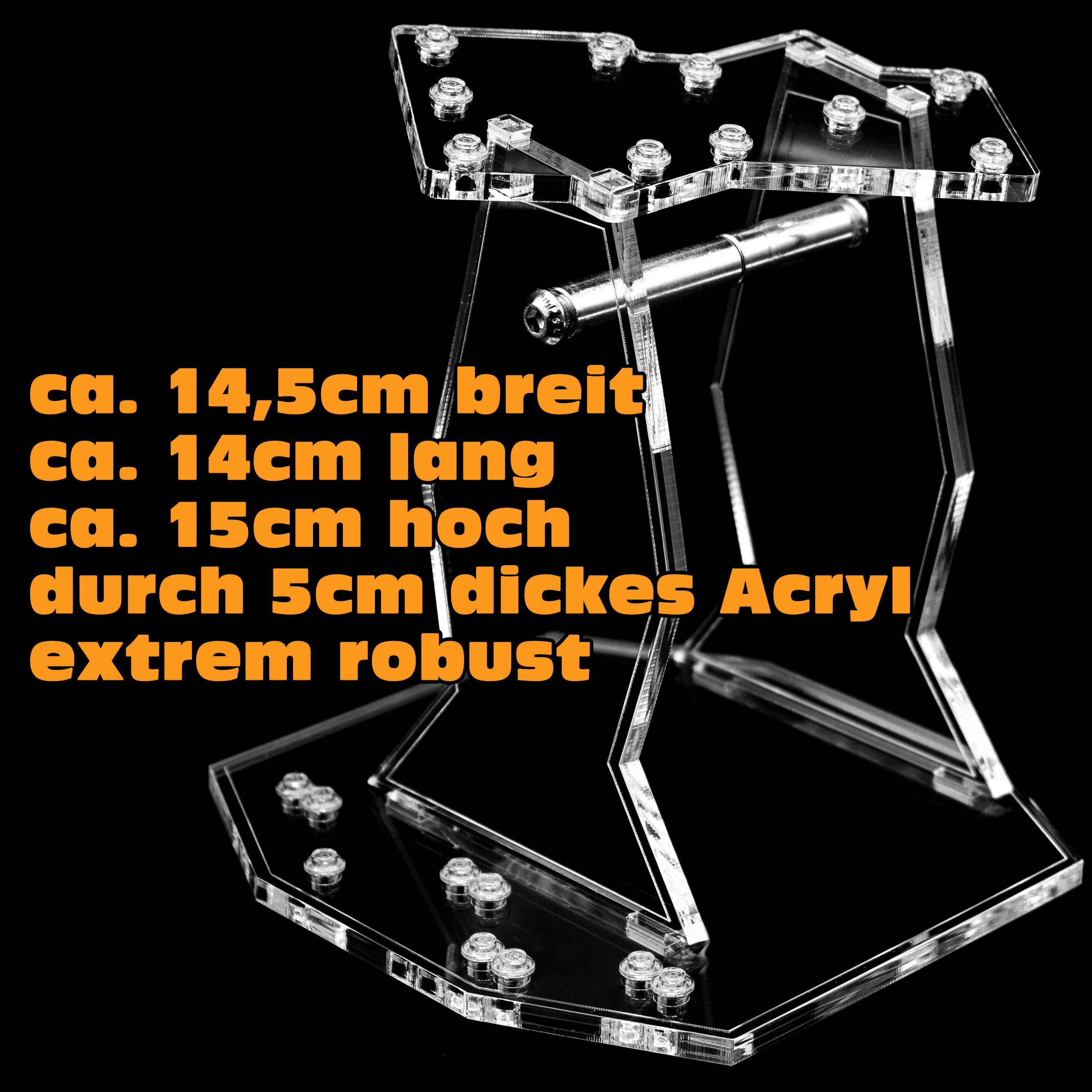 AREA17 Standfuß Acryl Display Stand für LEGO 75232 The Justifier (1 St), zum selbst zusammenbauen