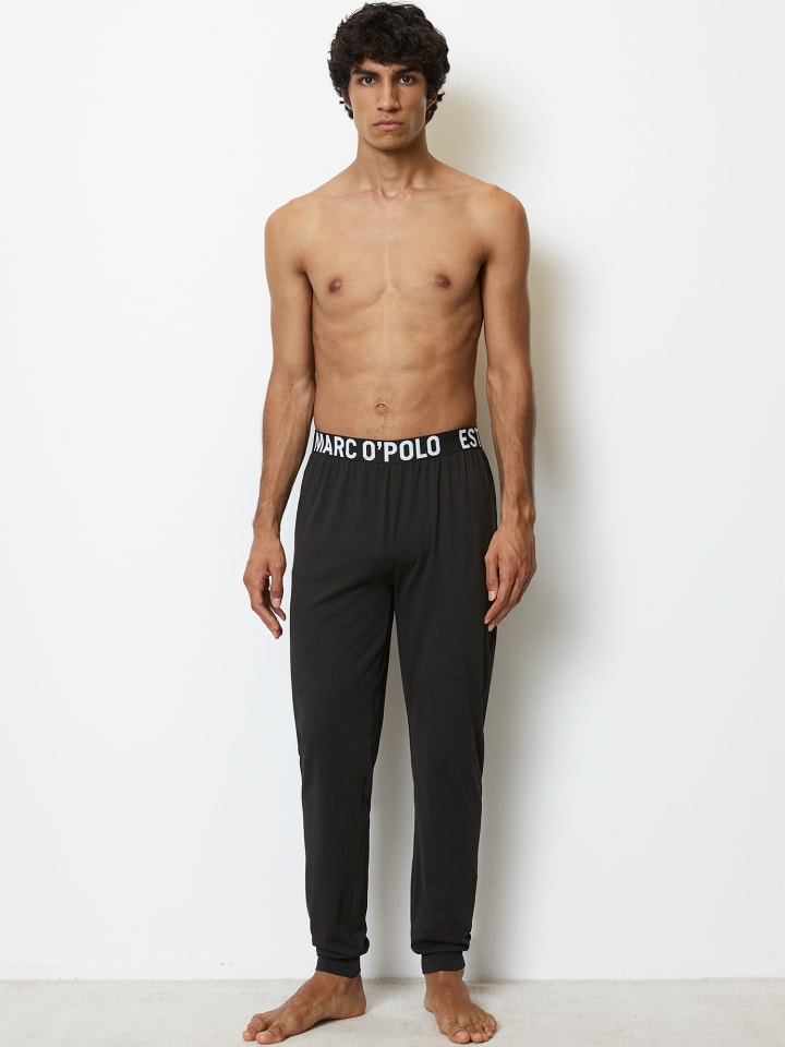 Marc O'Polo Jogginghose Mix & Match Cotton in Schwarz günstig kaufen