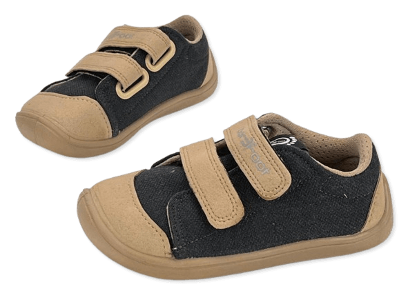 bar3foot Elf ~ Denver LowCut Sneaker Vegan ~ Grau