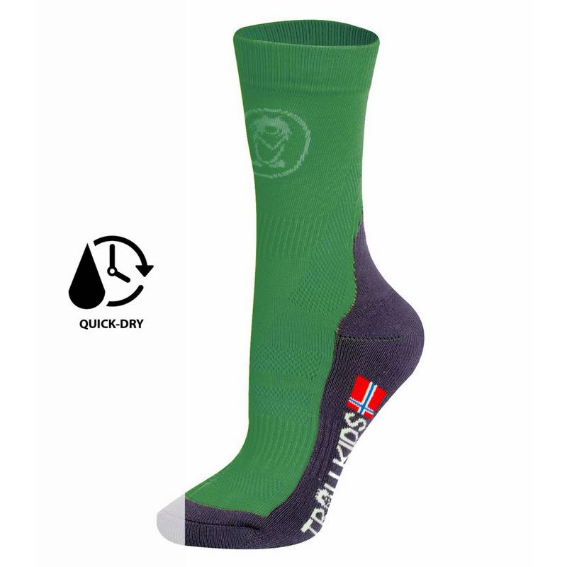 Trollkids Trekking Mid Cut Wandersocken Kinder