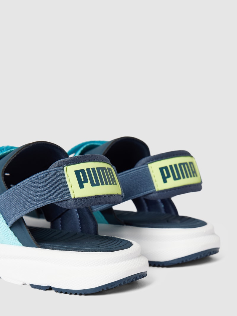 Sandalen mit Label-Detail Modell 'EVOLVE' in hellblau