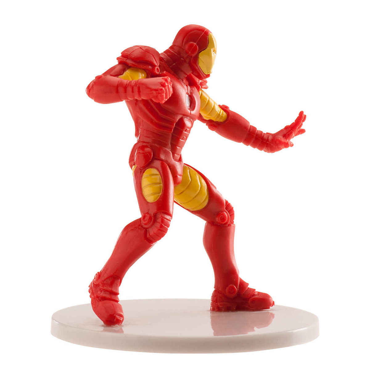 Tortendeko Figur Iron Man von den Avengers, 8,5cm, Tortenfigur Geburtstag