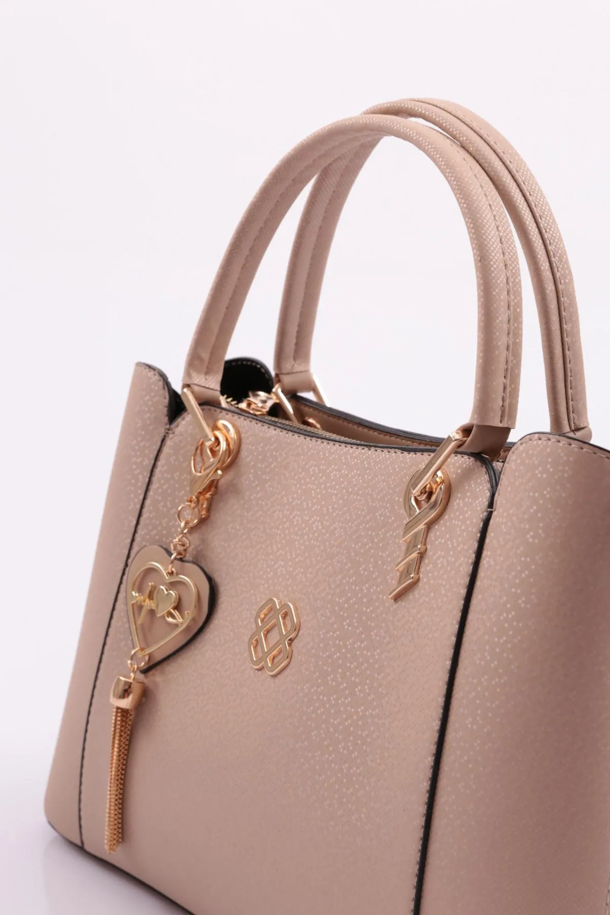 DGN  Schulter- und Handtasche für Damen Modell 3267 mit Nerzmosaikmuster