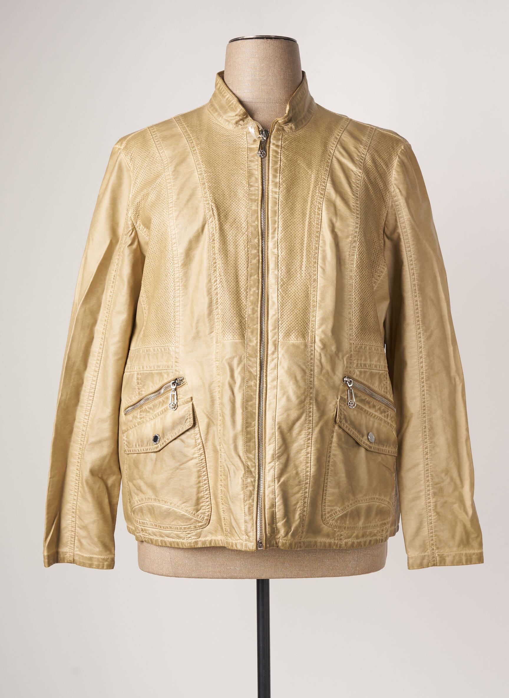 Boca Boca Vestesimilicuir Femme couleur beige