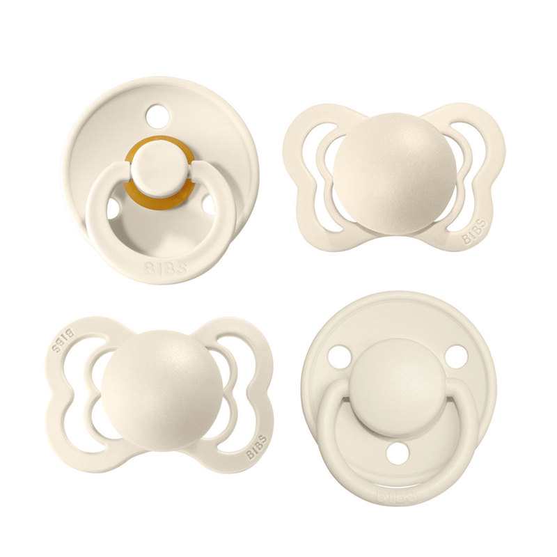 Coffret de 4 sucettes Try it ivoire BIBS